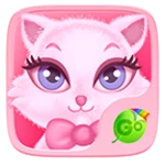 Logo of Pink Kitty GO Keyboard Theme android Application 